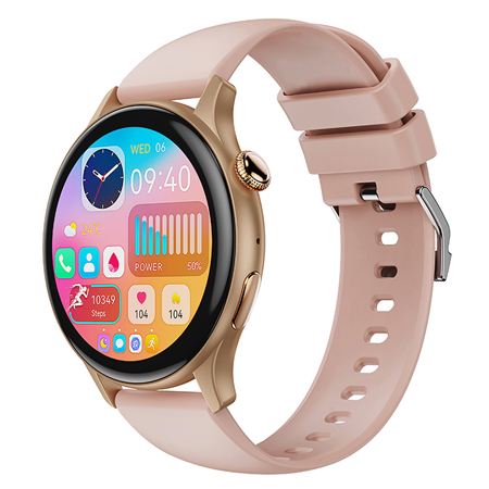 SMARTWATCH AMOLED J6 IP68- ROSE GOLD