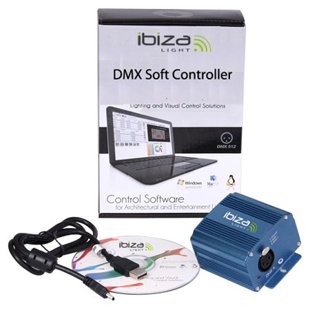 CONTROLLER DMX 512 CANALE CU SOFT