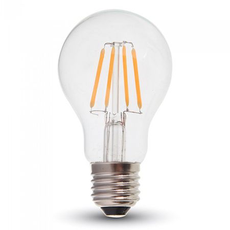 BEC LED A60 E27 4W CU FILAMENT DIMABIL 3000K ALB CALD