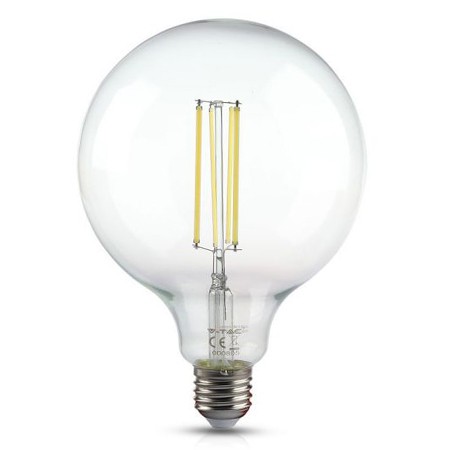 BEC LED G125 E27 12.5W CU FILAMENT 4000K ALB NEUTRU