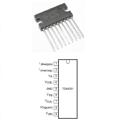 CIRCUIT DEFLEXIE VERTICALA DC COUPLED