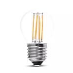 BEC LED G45 E27 4W CU FILAMENT 2700K DIMABIL