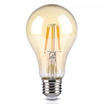 BEC LED A67 E27 8W CU FILAMENT 2200K ALB CALD